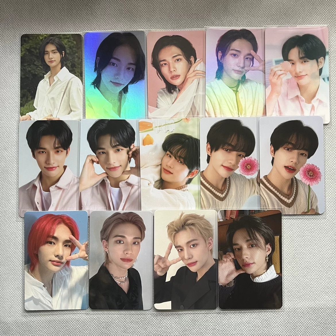 Официальная подлинная фанк StrayKids SKZ лимитированная фотокарта, карта поддержки Хван Ёнжин Hyunjin, готовая двухсторонняя персонажная фотокарта