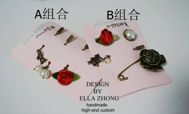 Broche femme ELLA ZHONG en Matériau mixte - Ref 1176730 Image 6