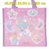 Hong Kong sanrio cute kitty Gemini melody car nylon lunch box bag lunch bag Green Bag