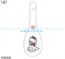 Japanese Sanrio Cute Hello Kitty Chinese Restaurants Limited for Ceramic Spoon Spoon