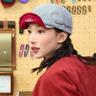 [the Hoboo] Original Short-Brimmed Baseball Cap for Women, Autumn and Winter Hip-Hop Trendy Baseball Cap for Men, Sun Protection Hat