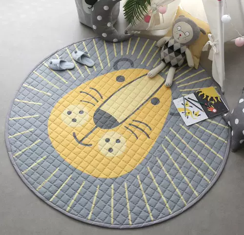 Импортный детский ковер для ползания для кровати для гостиной для домашнего использования, в корейском стиле, можно стирать, японские и корейские