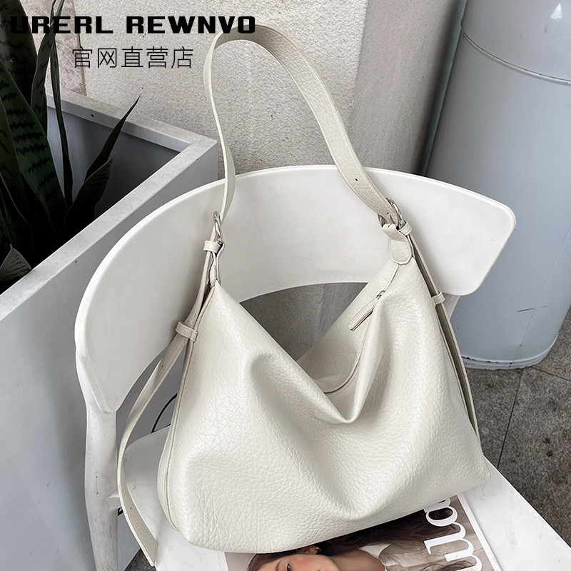 URERL REWNVO Women's Soft Leather Crossbody Bag 2025 New Arrival Large Capacity Commuter Tote Bag - Thumbnail 2