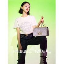 HNBIGLEE imported luminous material Earth letter T-shirt big special~