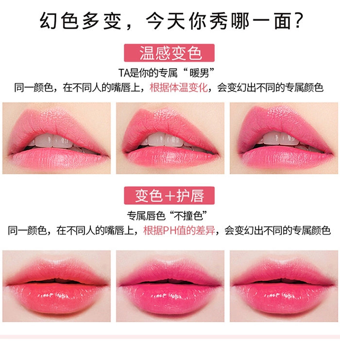 Full Authentic Bán buôn Nữ Hydrating Color Lip Balm Colorless Lip Balm Giữ ẩm 3,5g - Son môi