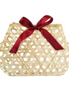 Bamboo Woven Specialty Packaging Hollowed-Out Universal Gift Basket for Dragon Boat Festival Rice Dumplings Gift Box Cre