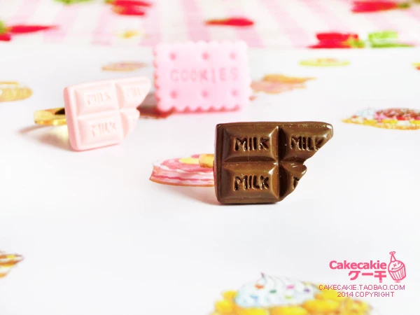 Оригинальные печенья Cakecakie COOKIES A Small Dreams Series кольцо из молочного шоколада печенье