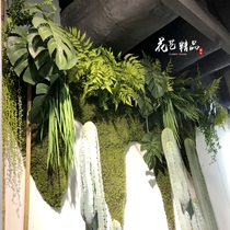 Turtle leaf Persian grass hanging plant wall vertical greening ornament fake grass moss plant Stone moss lawn
