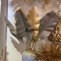 Black banana leaf Golden Banana Leaf Turtle back leaf tropical plant leaf eucalyptus silver money leaf soft suit