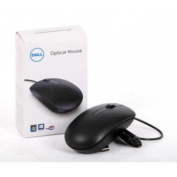 Brand New in Box, Genuine Dell Mouse Dell Ms116-T-P USB Wired Mouse, General Office Mouse