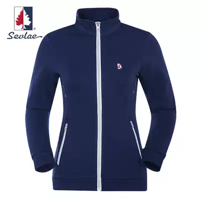 SEVLAE Saint Fry sports jacket women's spring running training fitness stand-up collar jacket long-sleeved F112685509