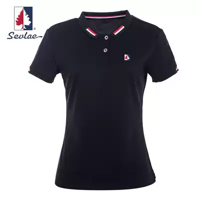 SEVLAE Saint Fry summer thin POLO shirt short-sleeved T-shirt women's casual sports quick-drying clothes F122784582