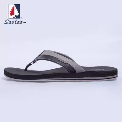 SEVLAE Saint Fry fashion outdoor flip-flops non-slip men's slippers fashion outside wear F121791407