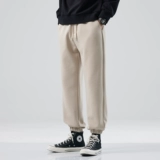 Летние трикотажные штаны для отдыха, свободный крой