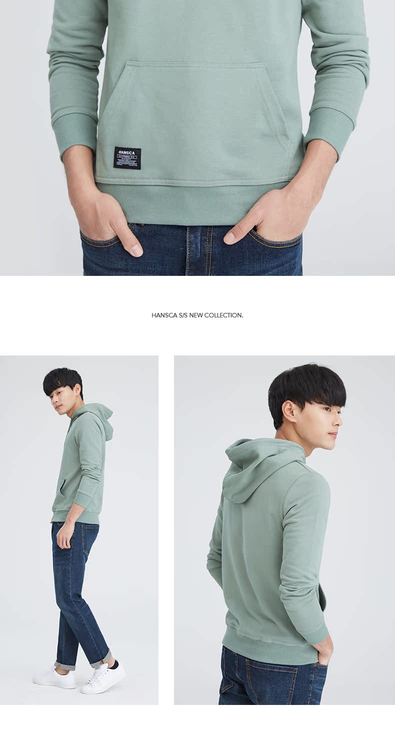 Sweatshirt homme HANSCA en Coton - Ref 3127472 Image 23