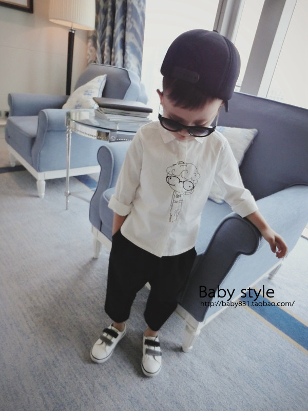 Chemise garcon à manche longue - Ref 2074839 Image 18