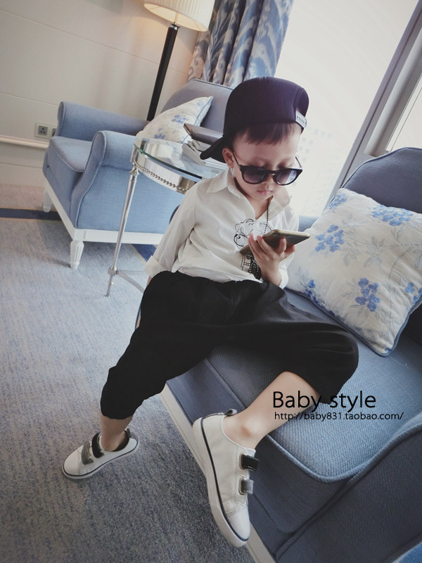 Chemise garcon à manche longue - Ref 2074839 Image 13