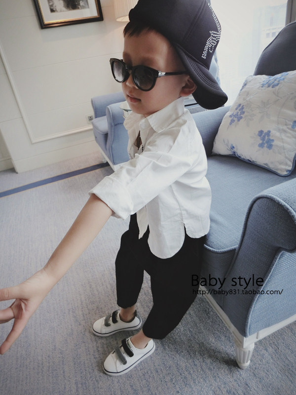 Chemise garcon à manche longue - Ref 2074839 Image 12