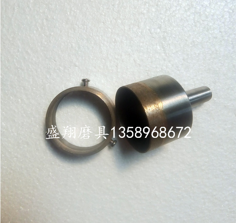 玻璃钻头倒角器 椎柄直柄青铜烧结钻头倒角器倒角套打孔钻孔开孔