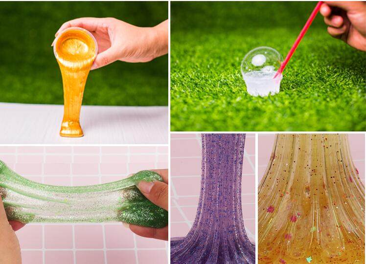 制做自的材料套装工具手工制作史莱姆泥鼻涕虫全套粘土原料水晶泥