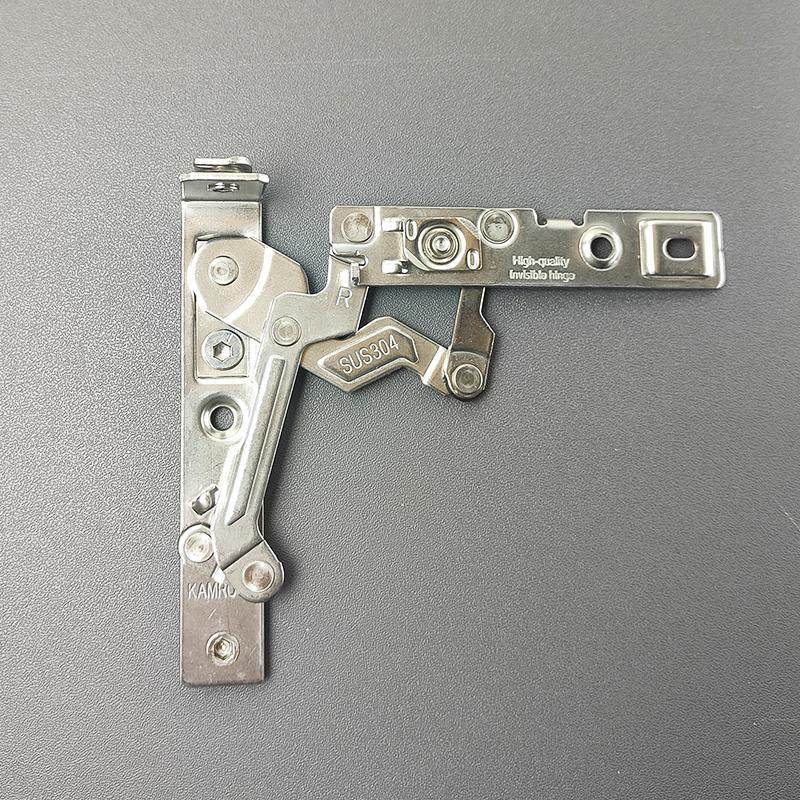 Broken Bridge Aluminum Window Hinges, Stainless Steel Invisible Hinges, Aluminum Alloy Casement Window Sliding Supports, Diamond Mesh Screen Window Hinges