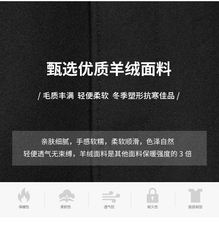 Blouson hiver pour homme en Laine - Ref 3112513 Image 21