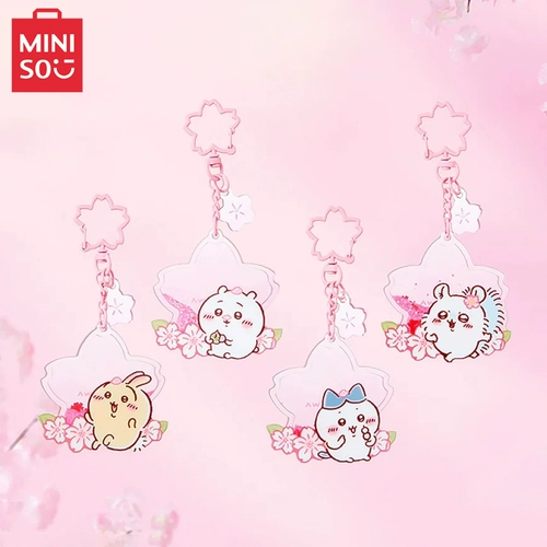 Минисой Минисо Чикава Черри Блоссом DY Акриловый зыбук и кулон милый маленький навес