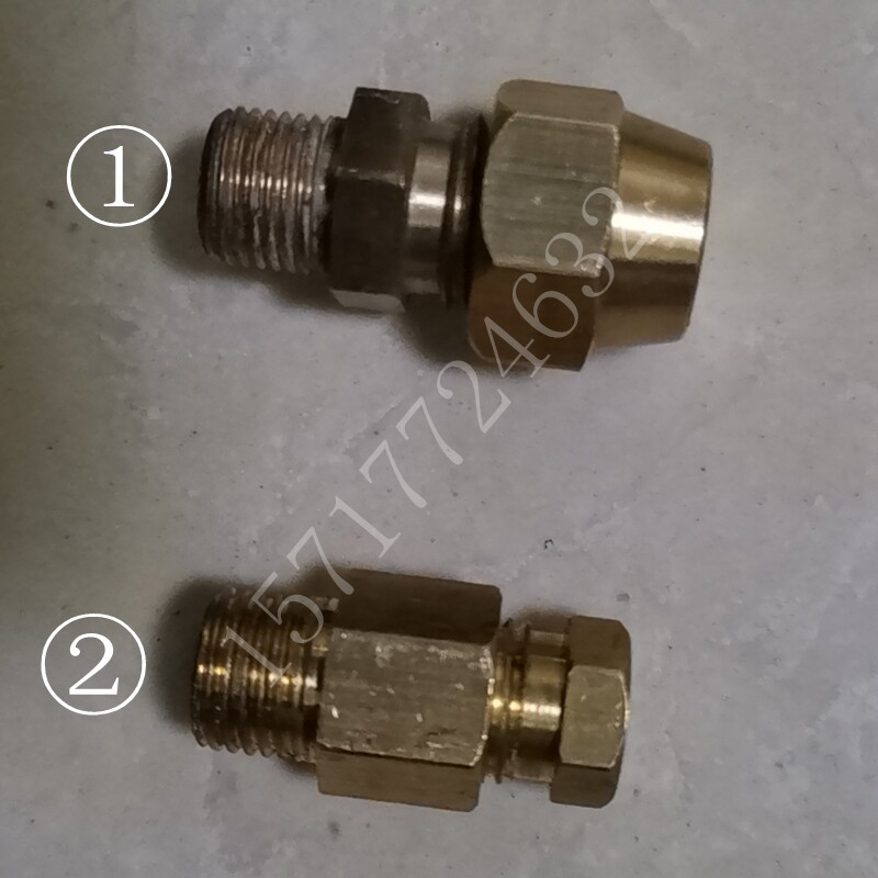 FILTER JOINT PIPE HOOP COPPER PIPE FLARED STRAIGHT THROUGH FUEL COMBUSTION ENGINE BOILER FITTINGS ELECTROMAGNETIC PUMP OIL OUTLET JOINT