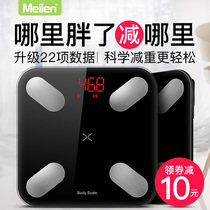 Meilen smart body fat scale Accurate household human body electronic scale Small girls dormitory weight meter Fat scale male