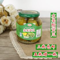 Northeast specialty Russian delicious canned cucumber Harbin hamburger sandwich salad Pickles