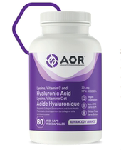 Canadian AOR Lysine Vitamin C and Hyaluronic Acid hyaluronic acid 60 grains