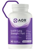Canadian AOR 5-HTP l-5-hydroxytryptophan Extra Strength high content of 100mg 90 grains