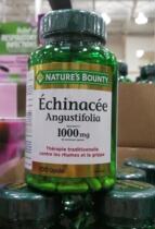 Canadas Natures Bounty Natural treasure Purple Trypanile Capsule 1000 milligrams of 100 grains