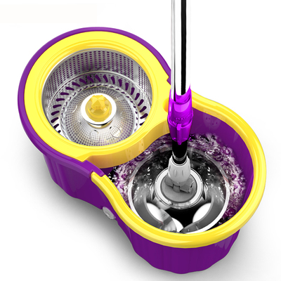 奥尊双驱动旋转免手洗拖把