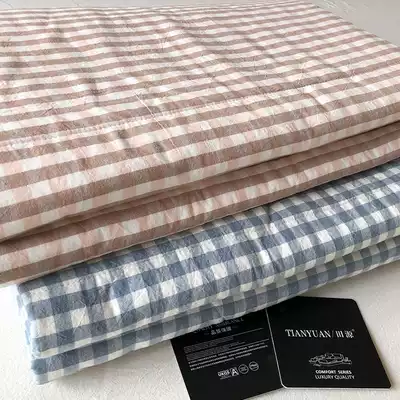 Class A First-class product machine-washable soft plush cotton summer cool quilt Japanese washed cotton air conditioning thin quilt special offer