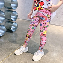 2021 New pacifier doll childrens clothing Summer men and women children cotton leggings foreign baby tight pants tide