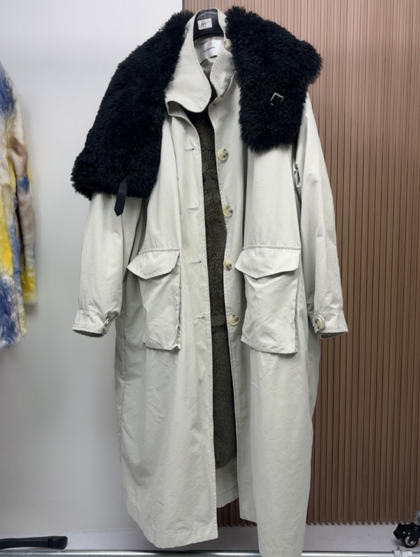 City Explorer Mid-Length Trench Coat Parka Style Women's Fur Coat (No Free Shipping) City Explorer Mid-Length Trench Coat Parka Style Women's Fur Coat (No Free Shipping)
