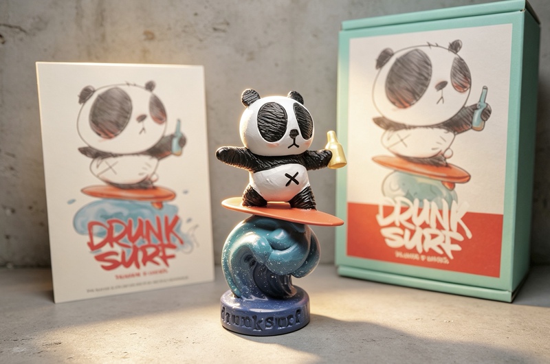 Cacooca Panda Think29 Drunk Surf Drunk Wave Panda Cacooca Panda Think29 Drunk Surf Drunk Wave Panda