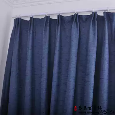 Solid color curtains for home textile products in spring