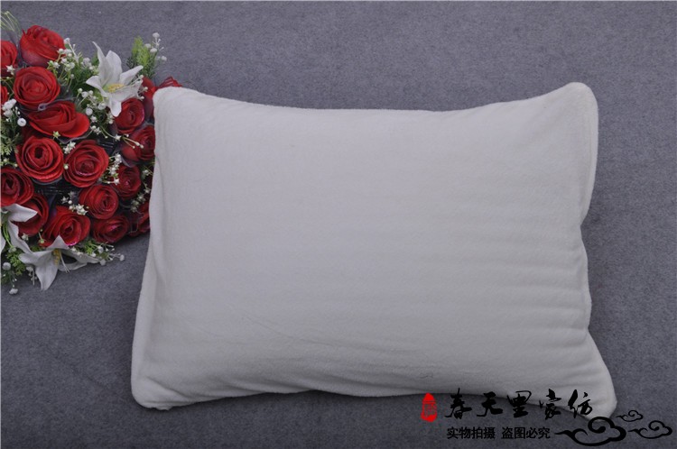 Foreign trade towel pillowcase towel buckle pillowcase pillow bag pillow core cover 43*63CM