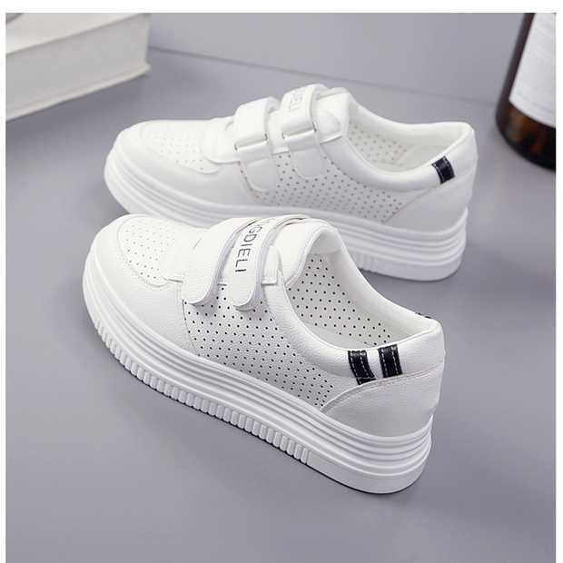 Special requirements for people with physical and mental disabilities The high and low shoes length and foot single only invisible supplements high and large small code to customize genuine leather breathable women's shoes