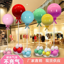 The decoration of the anniversary of the layout of the 4S store exhibition hall of the Mei Chen Balloon - decoration balloon