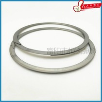  Stainless steel retaining ring retainer spiral elastic retaining ring processing production and supply of flat steel wire retainer double layer elastic retaining ring