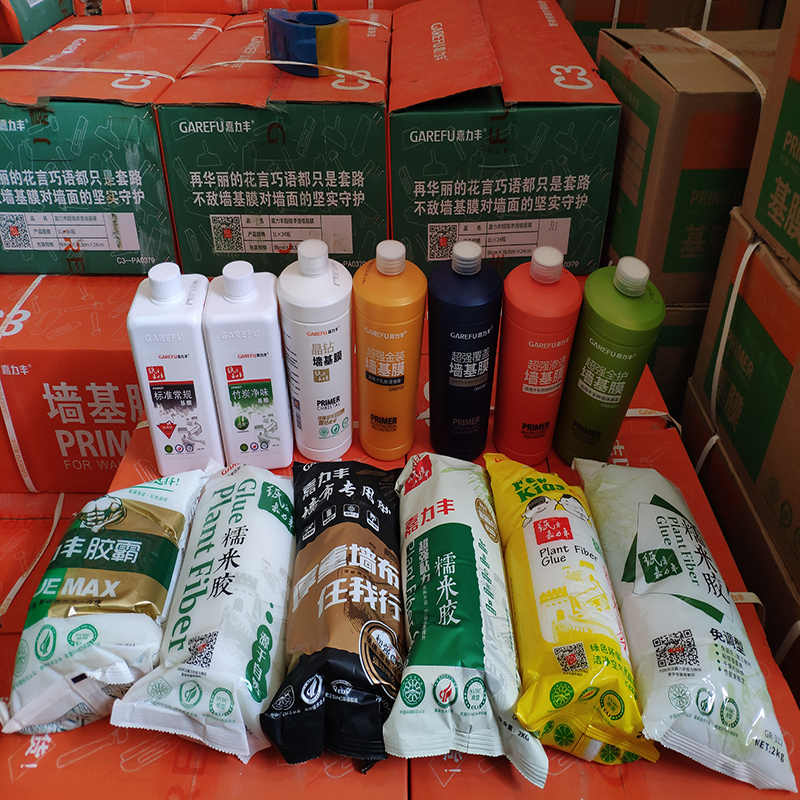 Jialifeng environmental protection glutinous rice glue Covering base film Wall cloth Wallpaper special wallpaper glue Children's special glutinous rice glue penetration