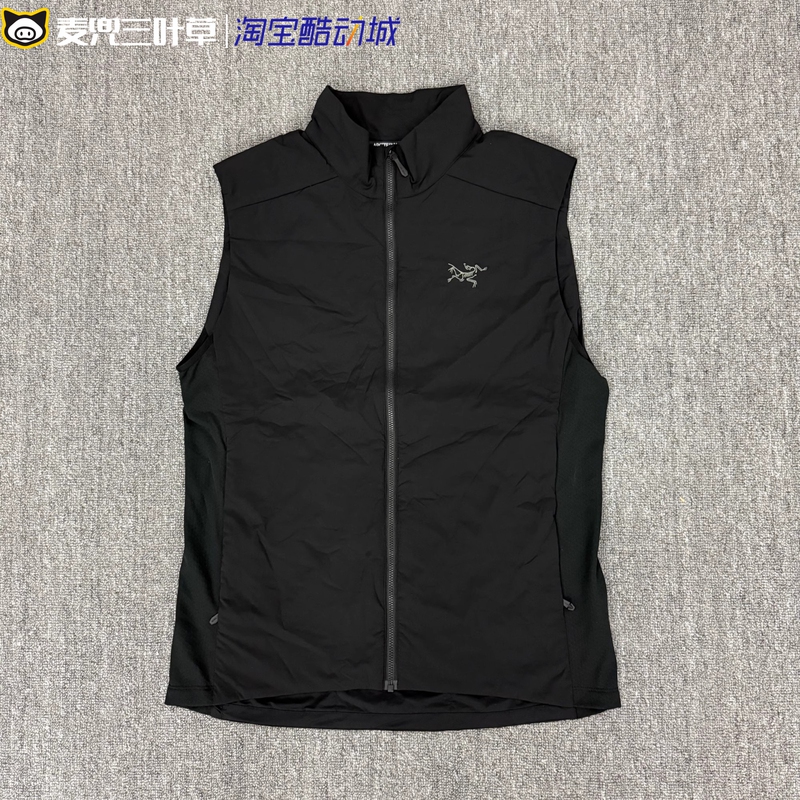 In-Stock Genuine 2025 Arc'Teryx Atom Vest Cotton Jacket with Stand Collar, Warm Men's Vest