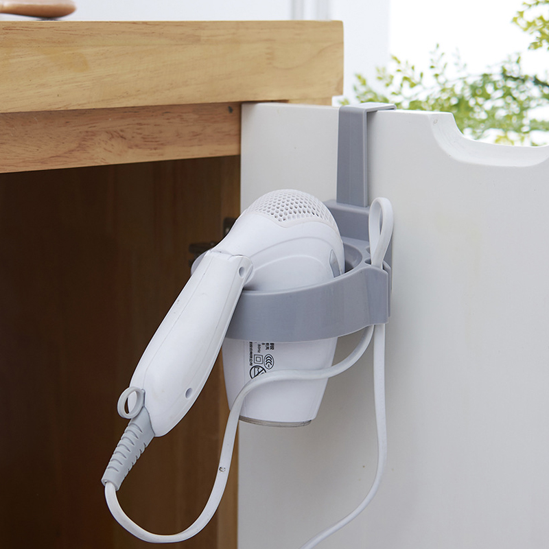Usd 5 20 Bathroom Cabinet Door Hair Dryer Storage Rack Free Punch Bathroom Cabinet Door Hair Dryer