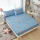 Giường cotton 笠 một mảnh 100% cotton trải giường phủ bụi phủ giường trải giường 	ga chun trải giường 2mx2m2	