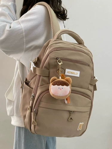 Вместительный и большой рюкзак, сумка через плечо, брендовый японский бордовый ранец, в американском стиле, для средней школы, подходит для подростков