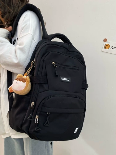 Вместительный и большой рюкзак, сумка через плечо, брендовый японский бордовый ранец, в американском стиле, для средней школы, подходит для подростков