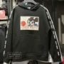 Áo len Li Ning đích thực 2019 Xuân Mới Mickey Family Men and Women Thời trang Áo trùm đầu AWDP412 - Thể thao lông cừu / jumper áo nỉ nữ form rộng